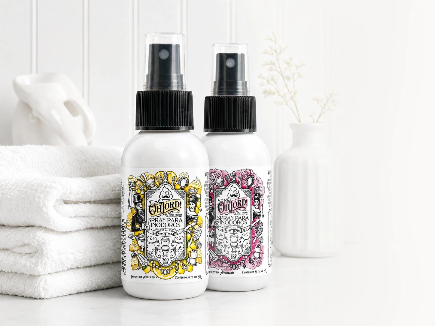 Productos Oh Lord! Chic Roses y Lemon Cake